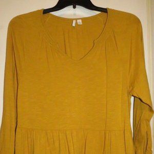 Yellow, Baby Doll Top Cato